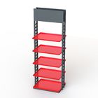 5 Shelves Heavy Duty Display Stand Auto Parts Display Racks For / POP Oil Bottles