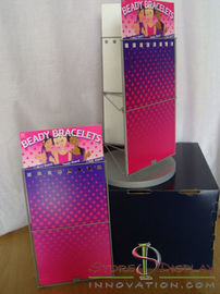 Graphic Sign Branded Display Stands Counter Top Customize Size And Logo