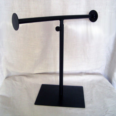 Lightweight Table Top Metal T Bar Necklace Display Stand