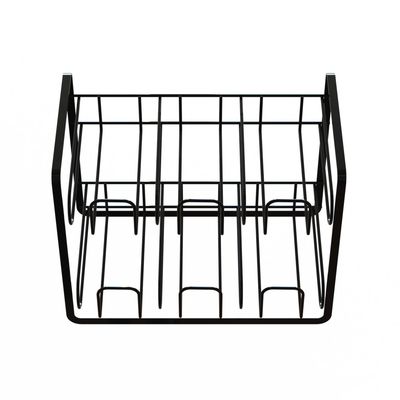 Welded 2layers Wire Food Display Stands For Tea Pack