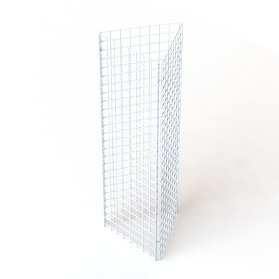 Three Sides Triangle Grocery Store Display Racks For Supmarket Metal Gridwall