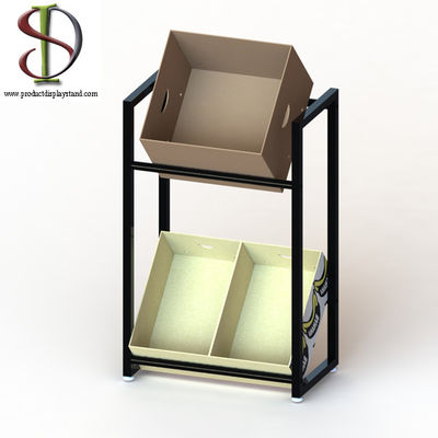 Διευθετήσιμοι στάση επίδειξης ποτών ποδιών μανάβικων/ράφι L106 Χ D32 Χ H85cm