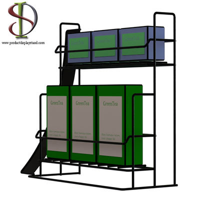 Κιβώτιο ISO τσαγιού συνήθειας που μαρκάρεται το σημείο στάσεων επίδειξης της αντίθετης κορυφής καλωδίων αγορών